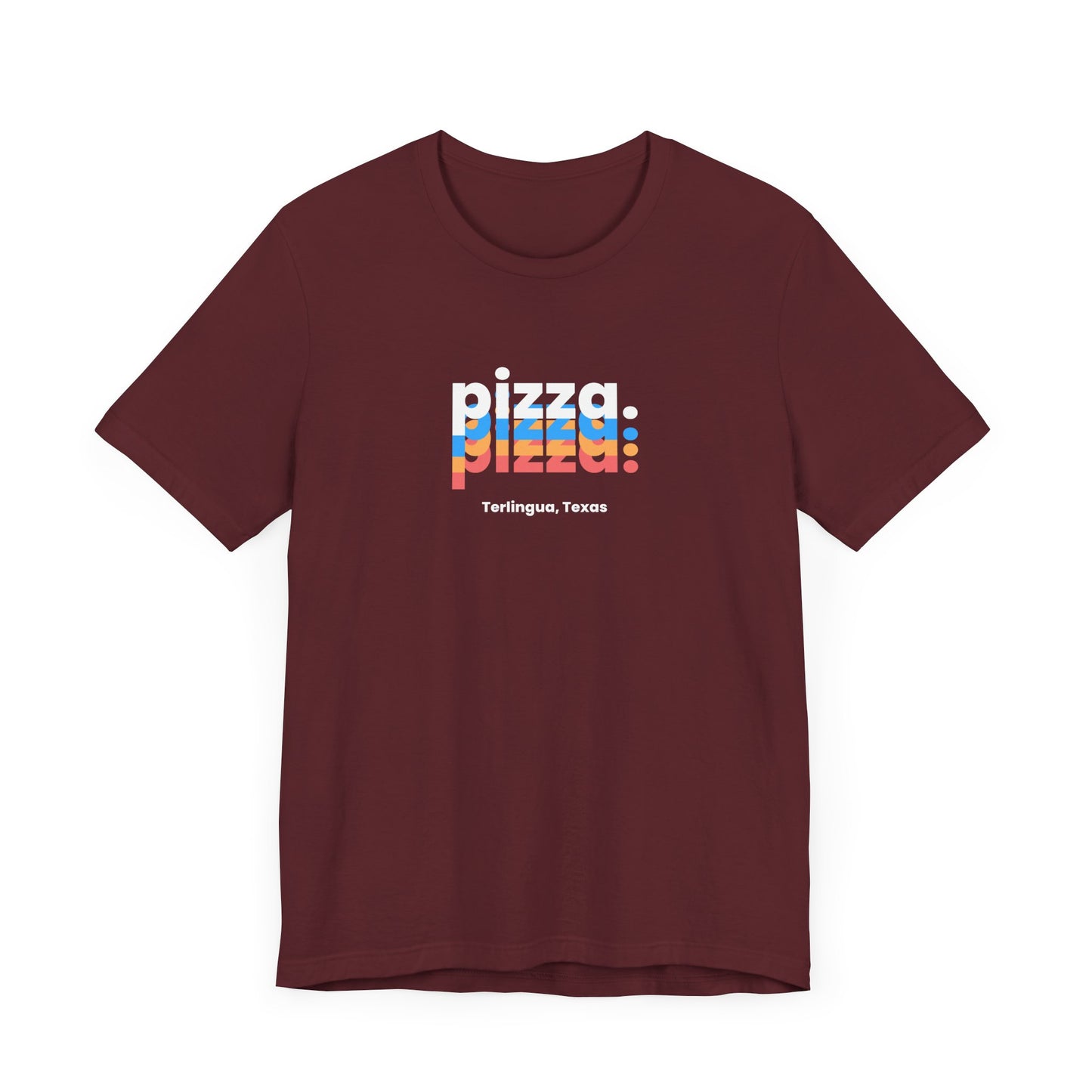 Pizza T-Shirt, Long Draw Pizza