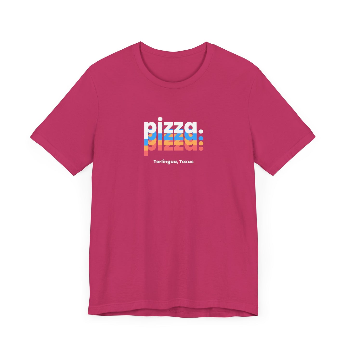 Pizza T-Shirt, Long Draw Pizza
