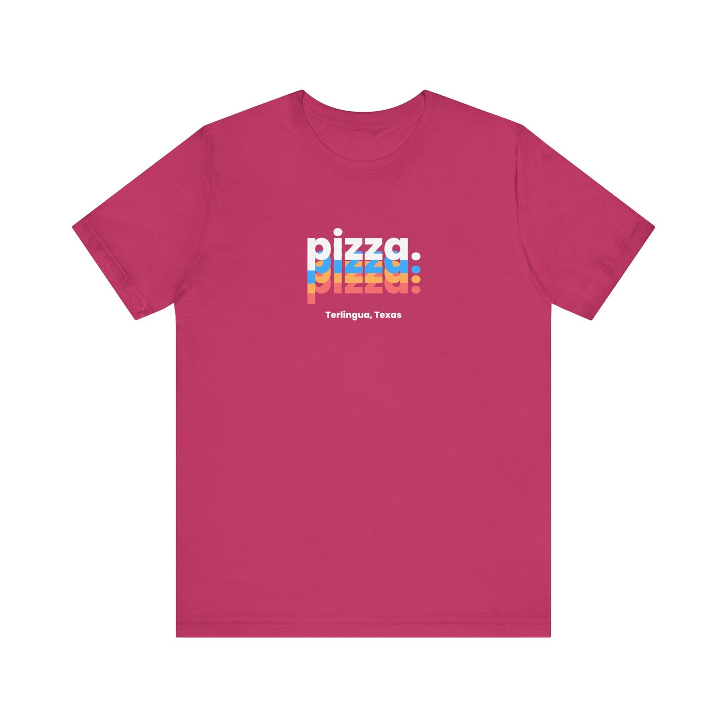 Pizza T-Shirt, Long Draw Pizza