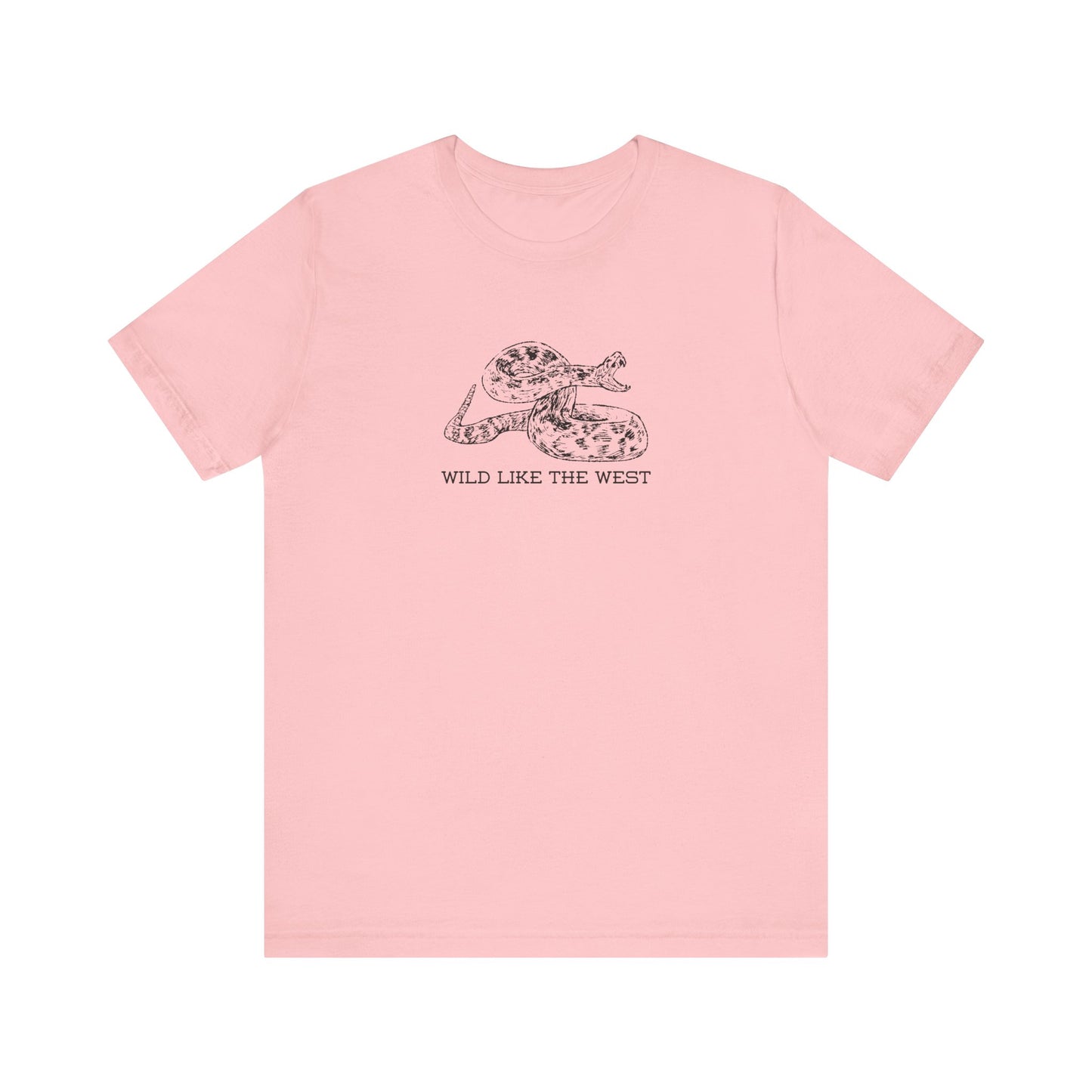 Wild like the West T-Shirt, Terlingua, Unisex, Rattlesnake