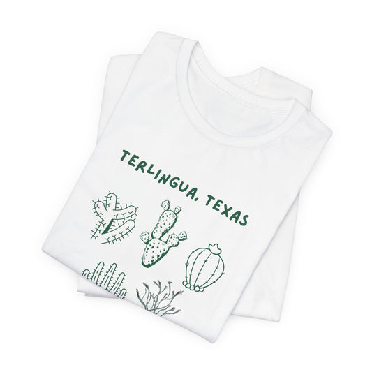 Terlingua, Texas Cactus T-Shirt, Unisex