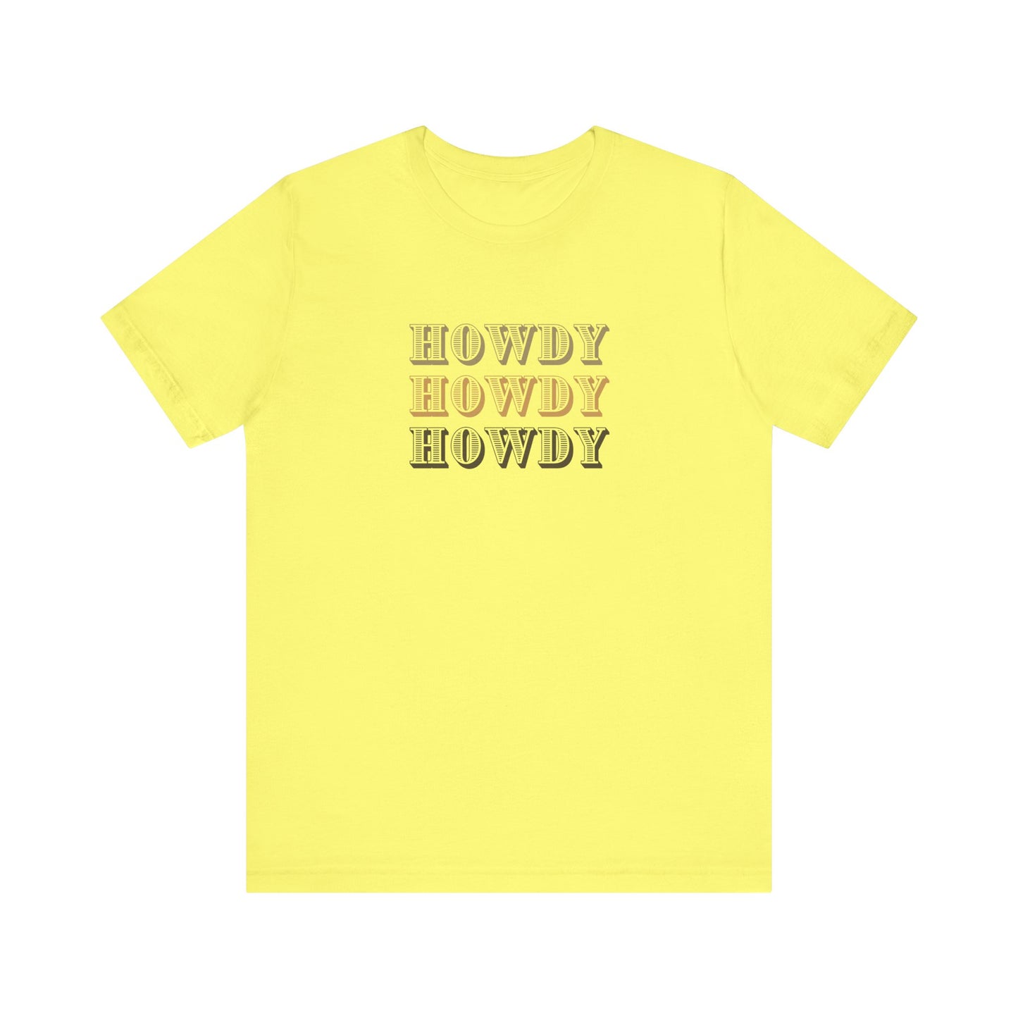 Howdy Western T-Shirt, Unisex