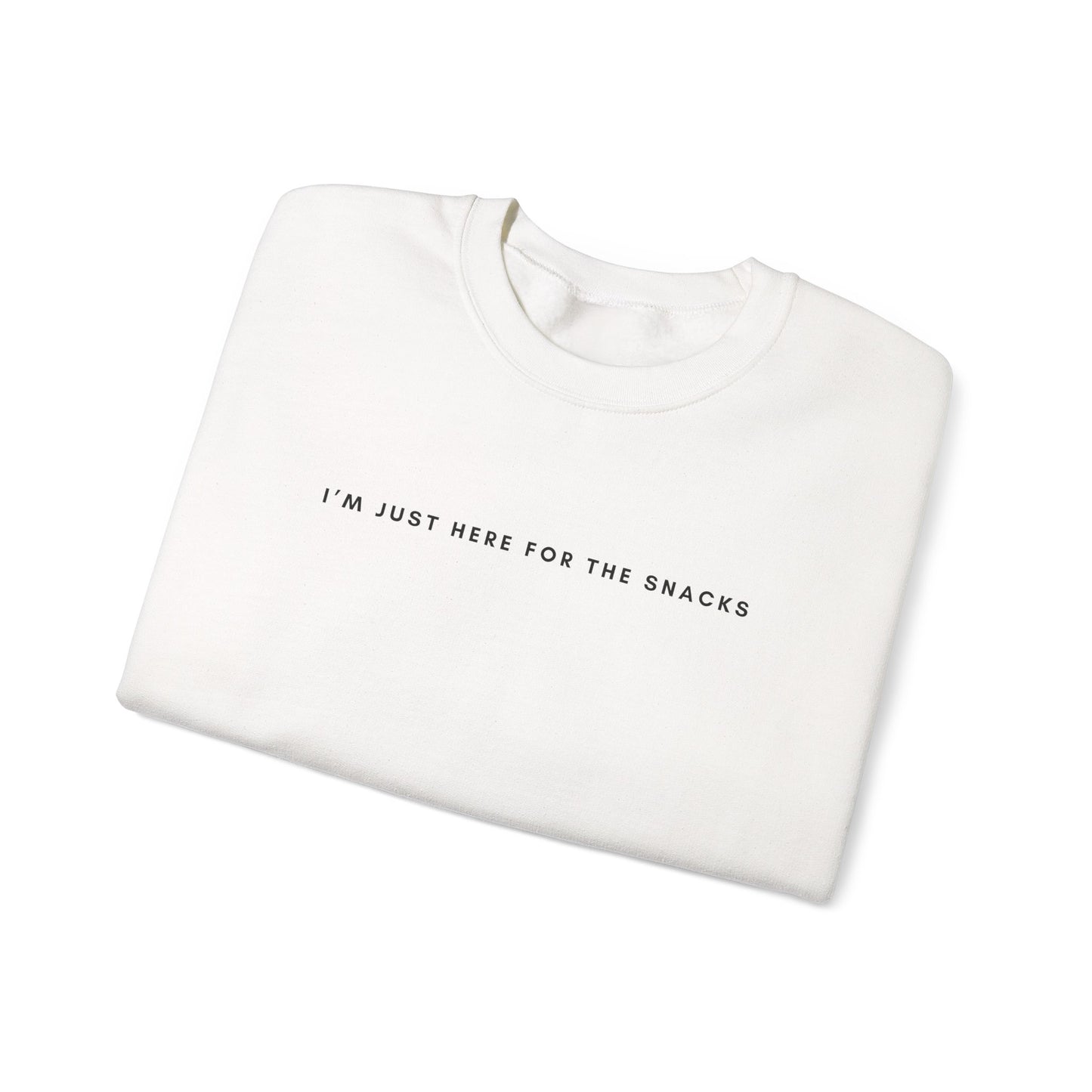 I'm Just Here for the Snacks Sweatshirt, Hiking