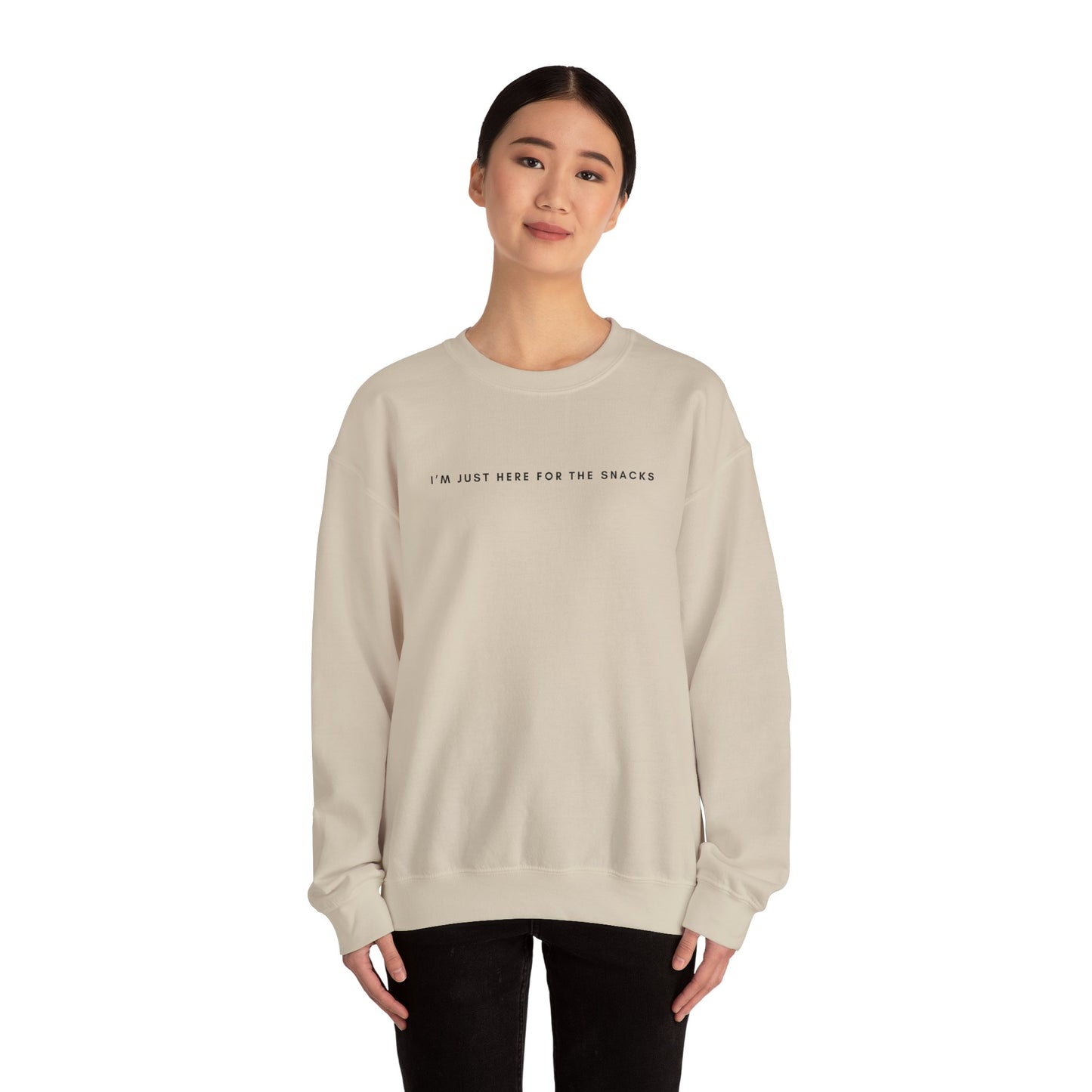 I'm Just Here for the Snacks Sweatshirt, Hiking