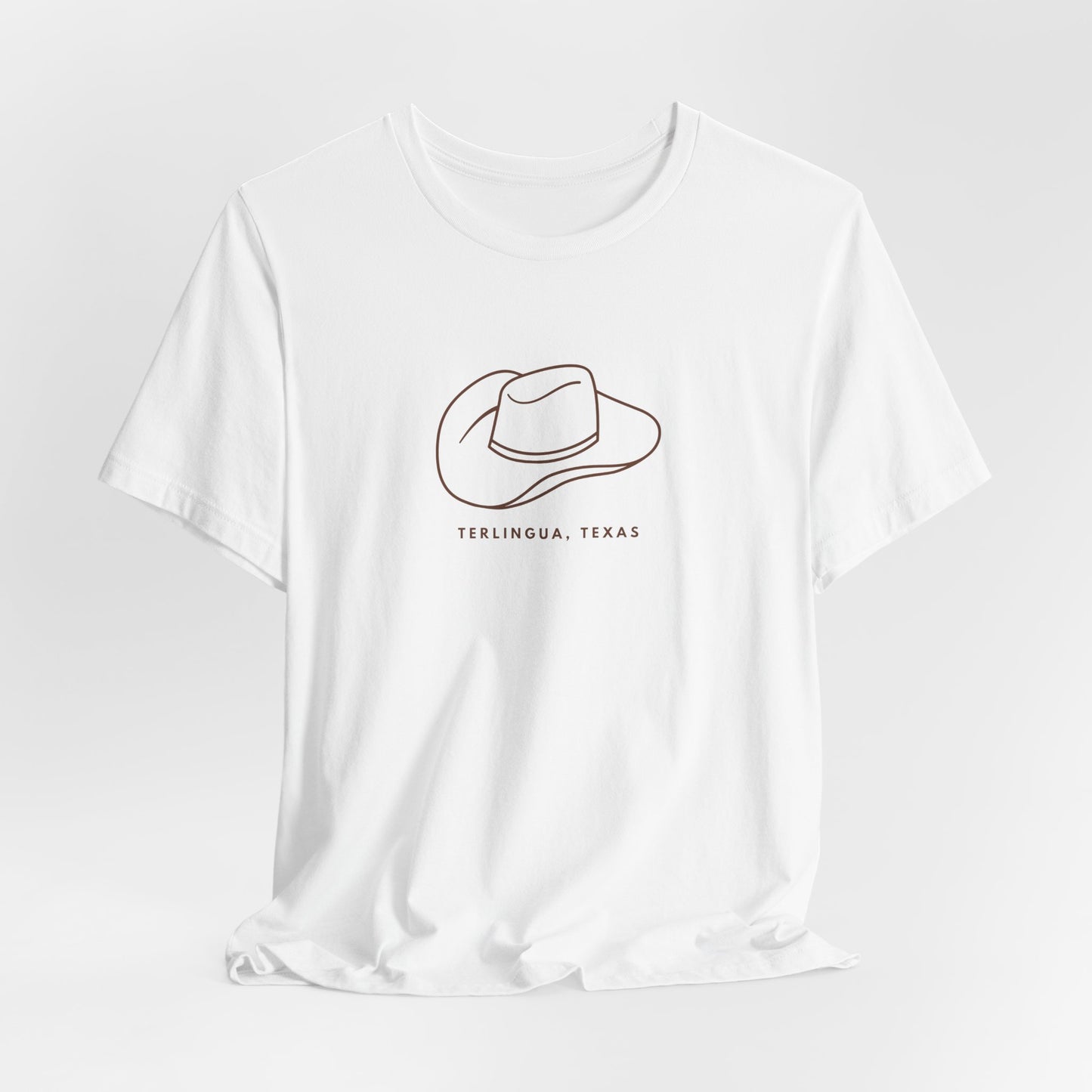 Western Cowboy Hat T-Shirt, Terlingua Texas