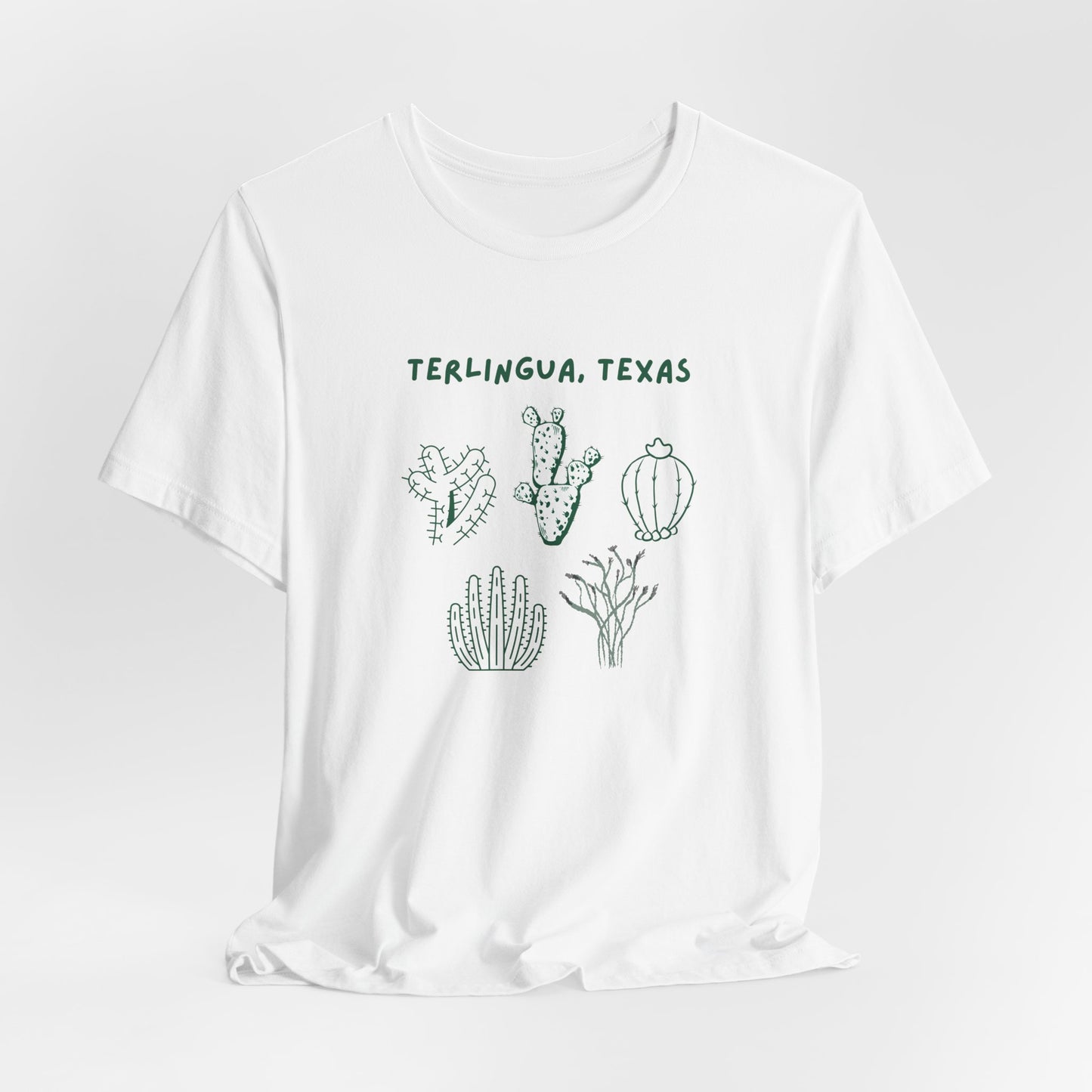 Terlingua, Texas Cactus T-Shirt, Unisex