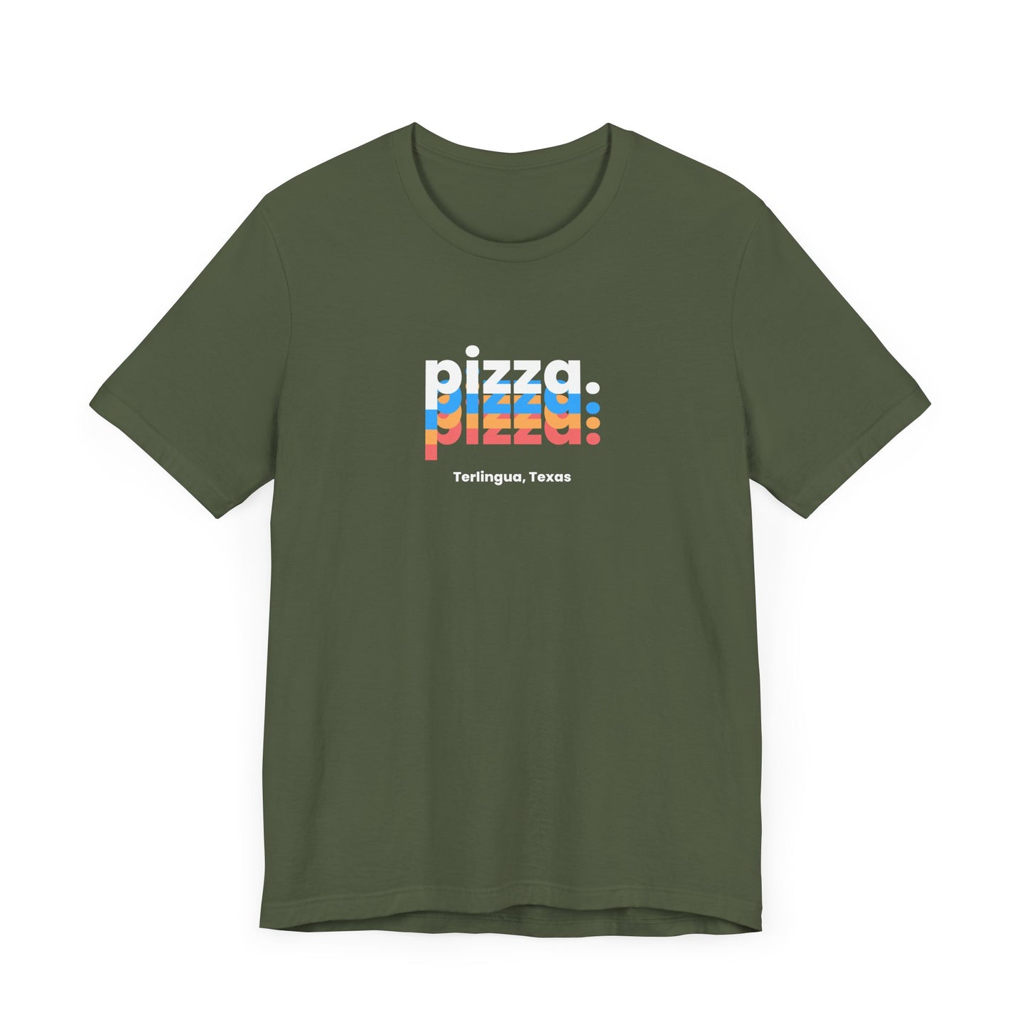Pizza T-Shirt, Long Draw Pizza