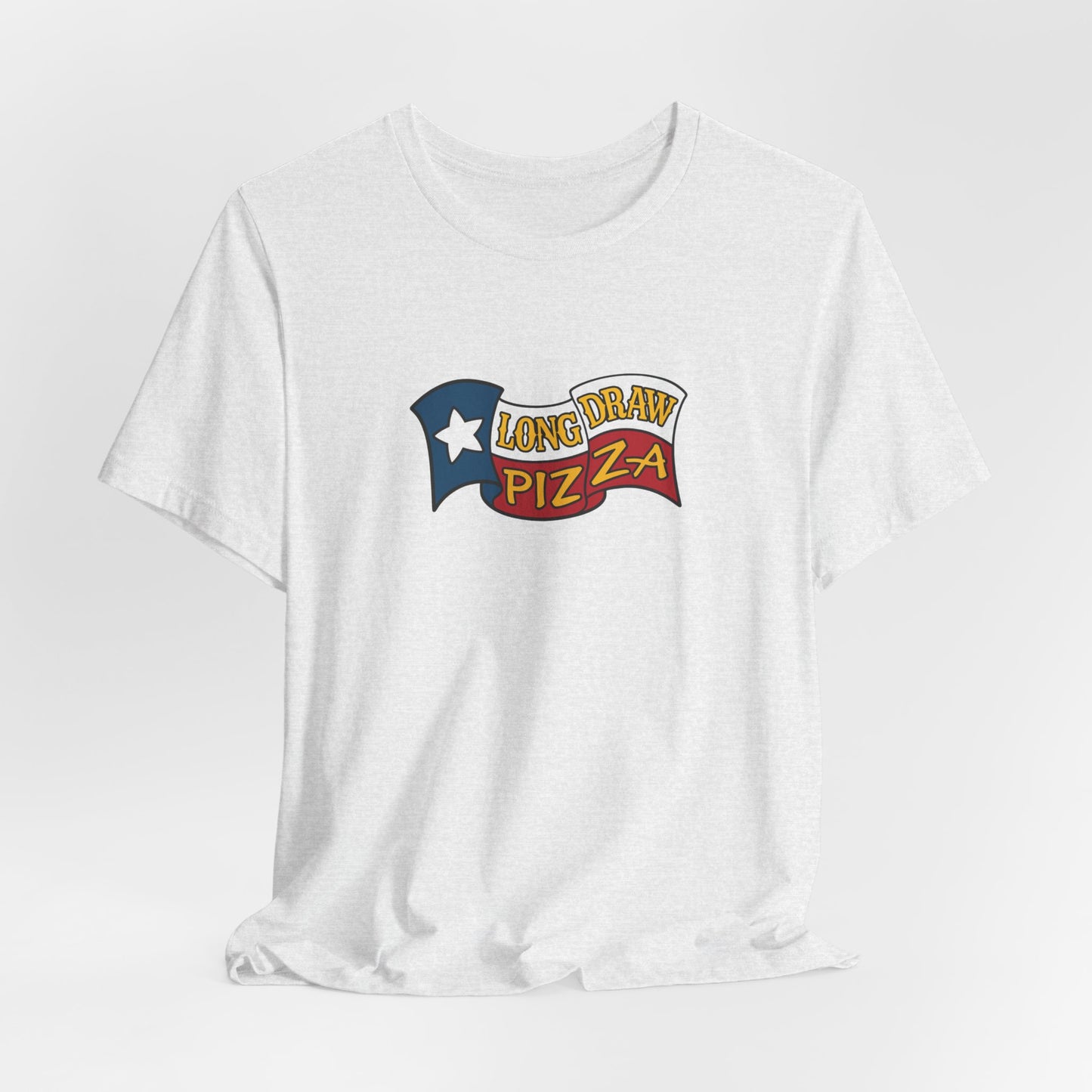 Long Draw Pizza Flag T‑Shirt