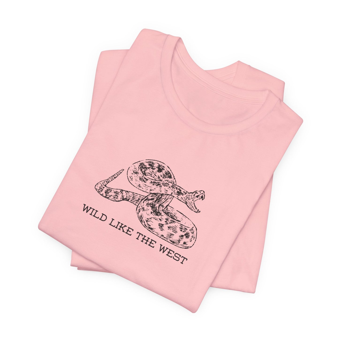 Wild like the West T-Shirt, Terlingua, Unisex, Rattlesnake