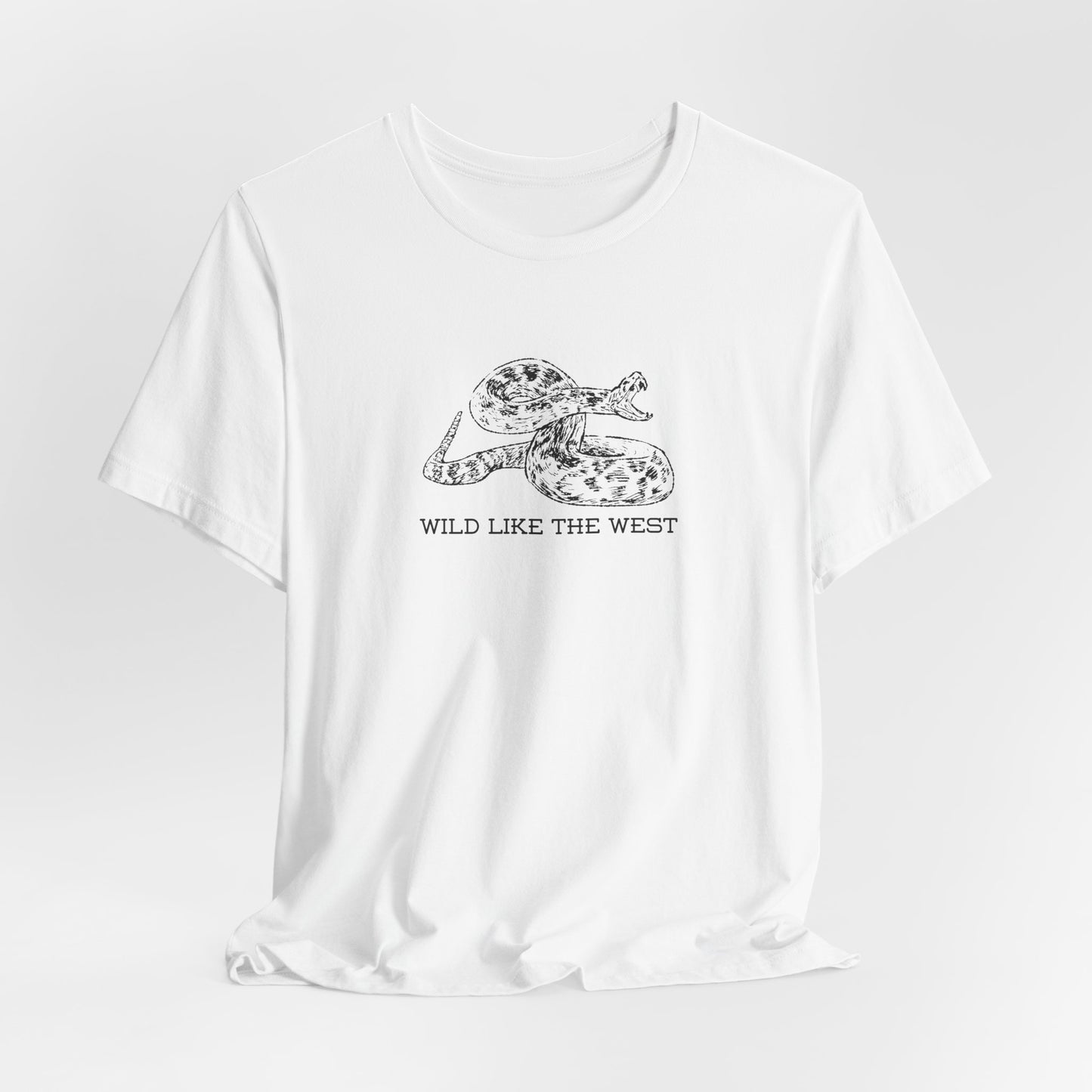 Wild like the West T-Shirt, Terlingua, Unisex, Rattlesnake