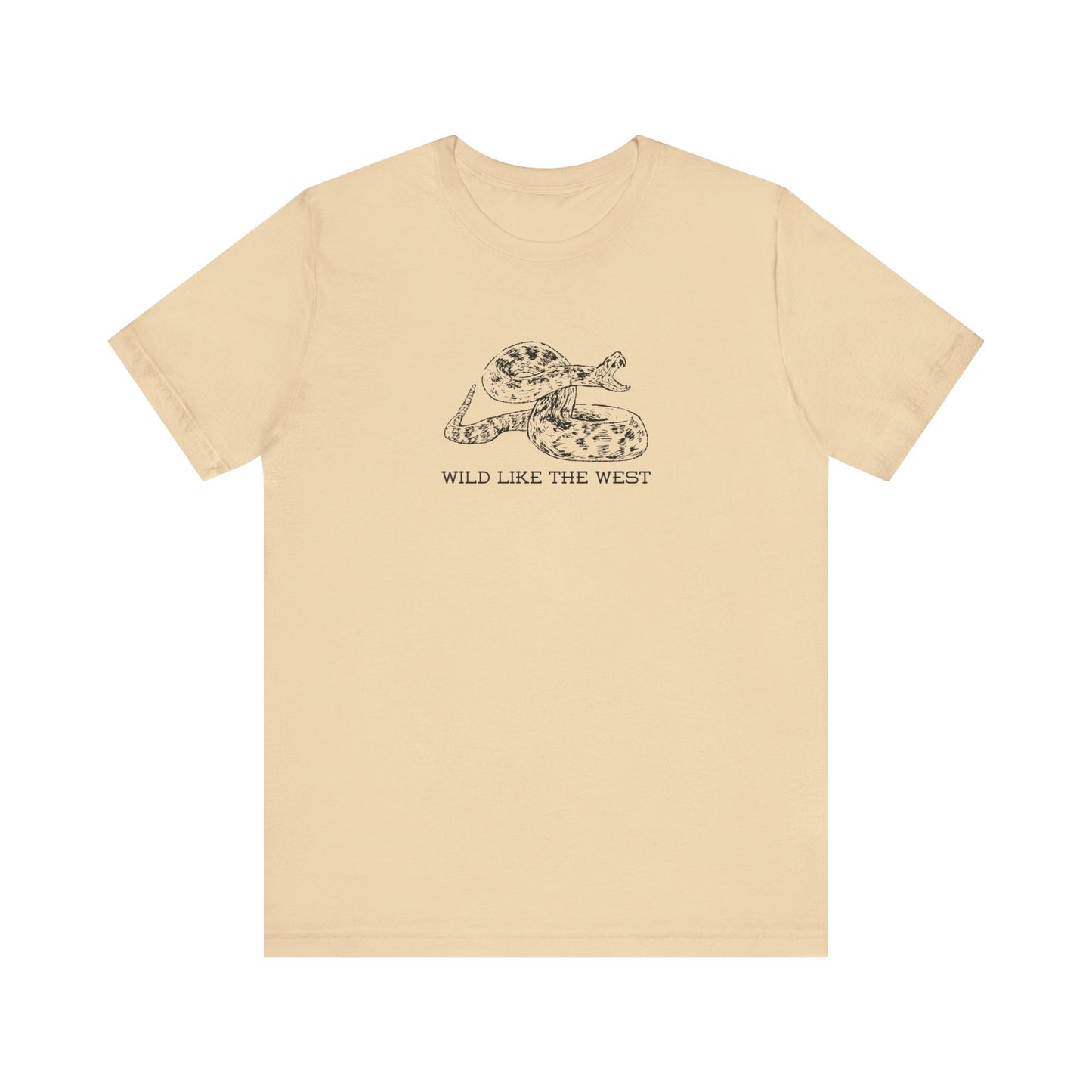 Wild like the West T-Shirt, Terlingua, Unisex, Rattlesnake