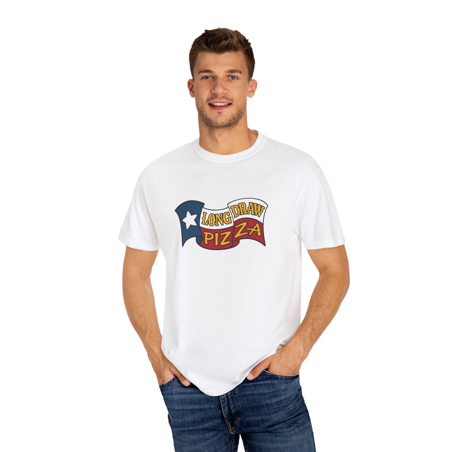 Long Draw Pizza Flag, Unisex