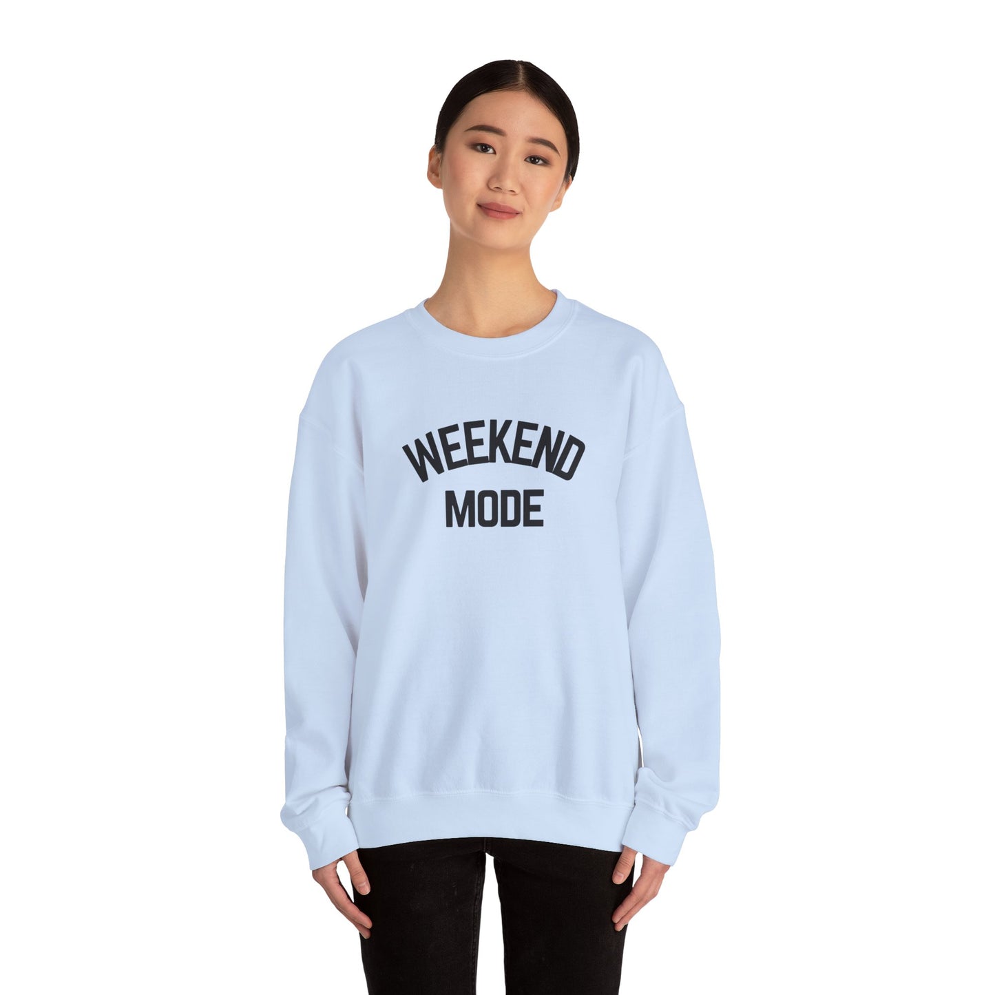 Weekend Mode Crewneck Sweatshirt