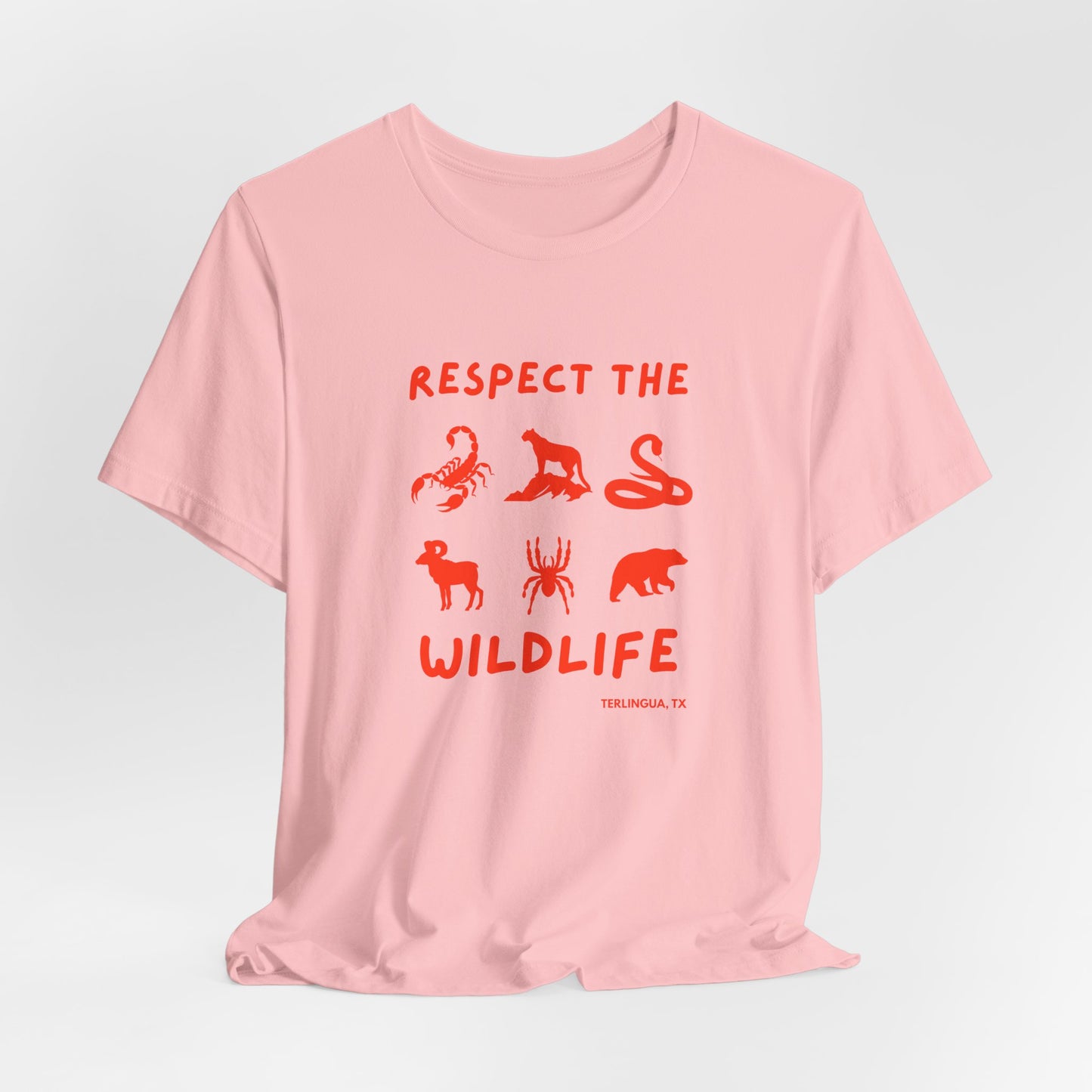 Respect the Wildlife T-Shirt, Unisex,Terlingua