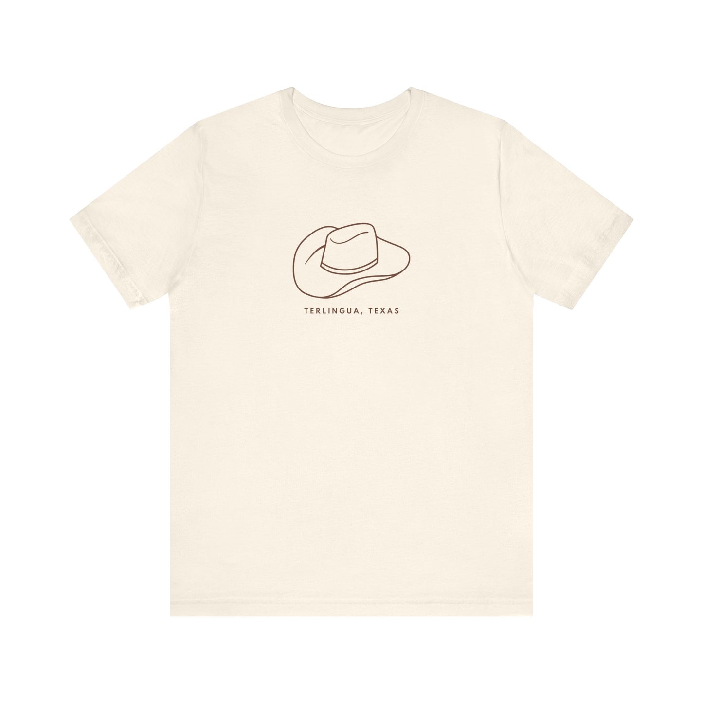Western Cowboy Hat T-Shirt, Terlingua Texas