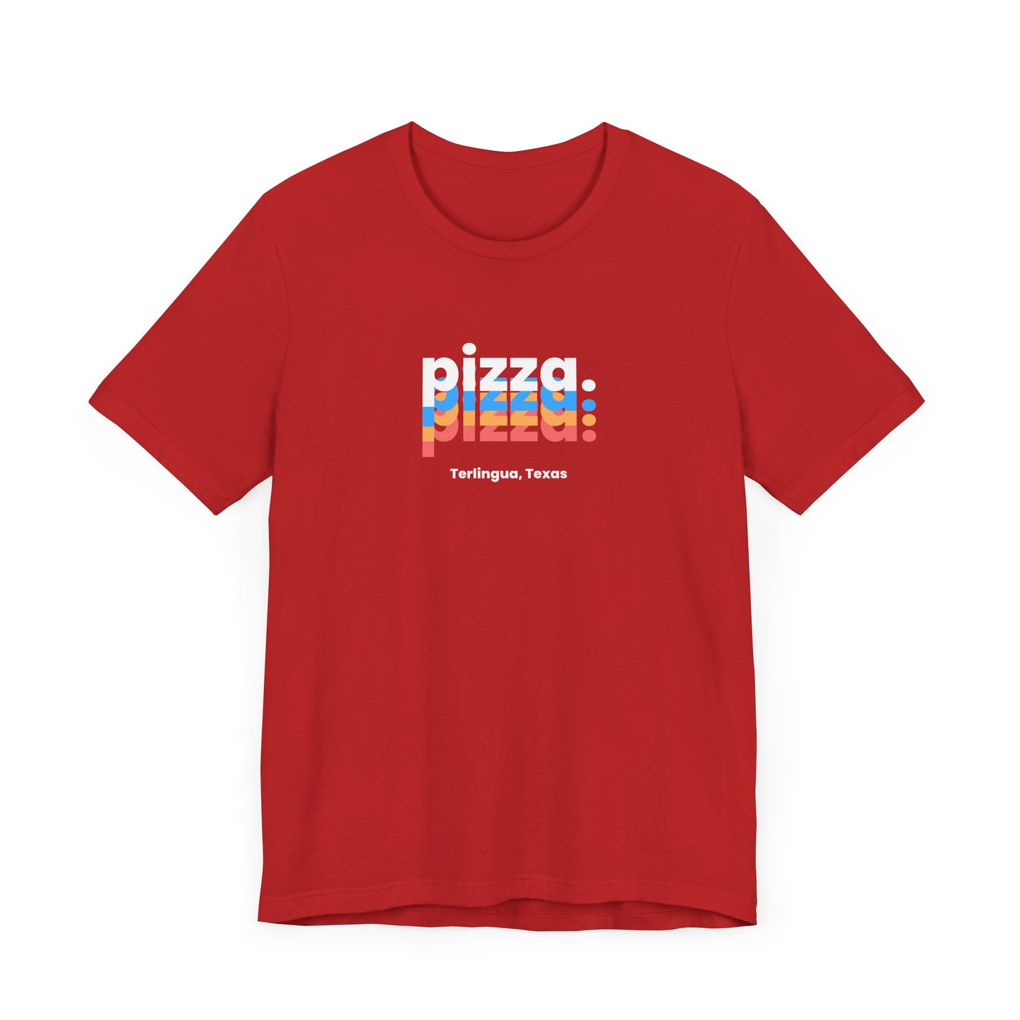 Pizza T-Shirt, Long Draw Pizza