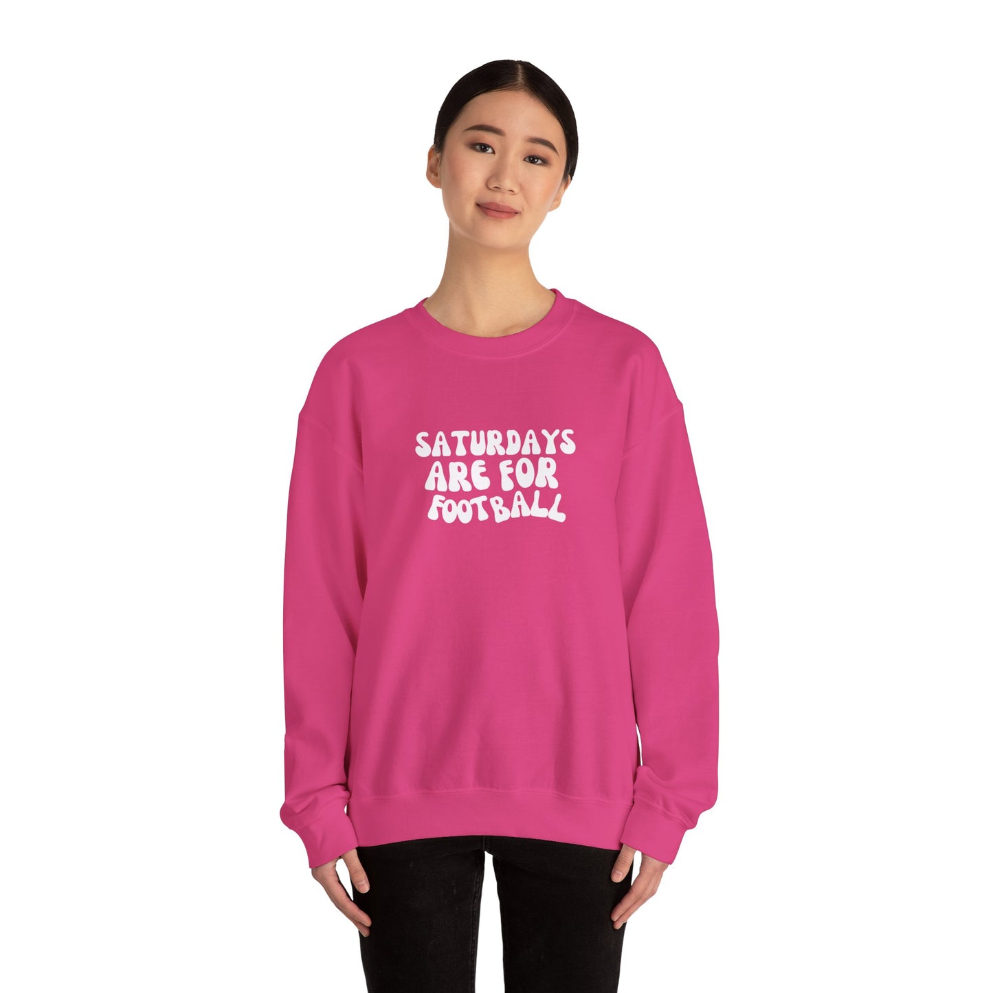 Saturdays are for Football Crewneck Sweatshirt