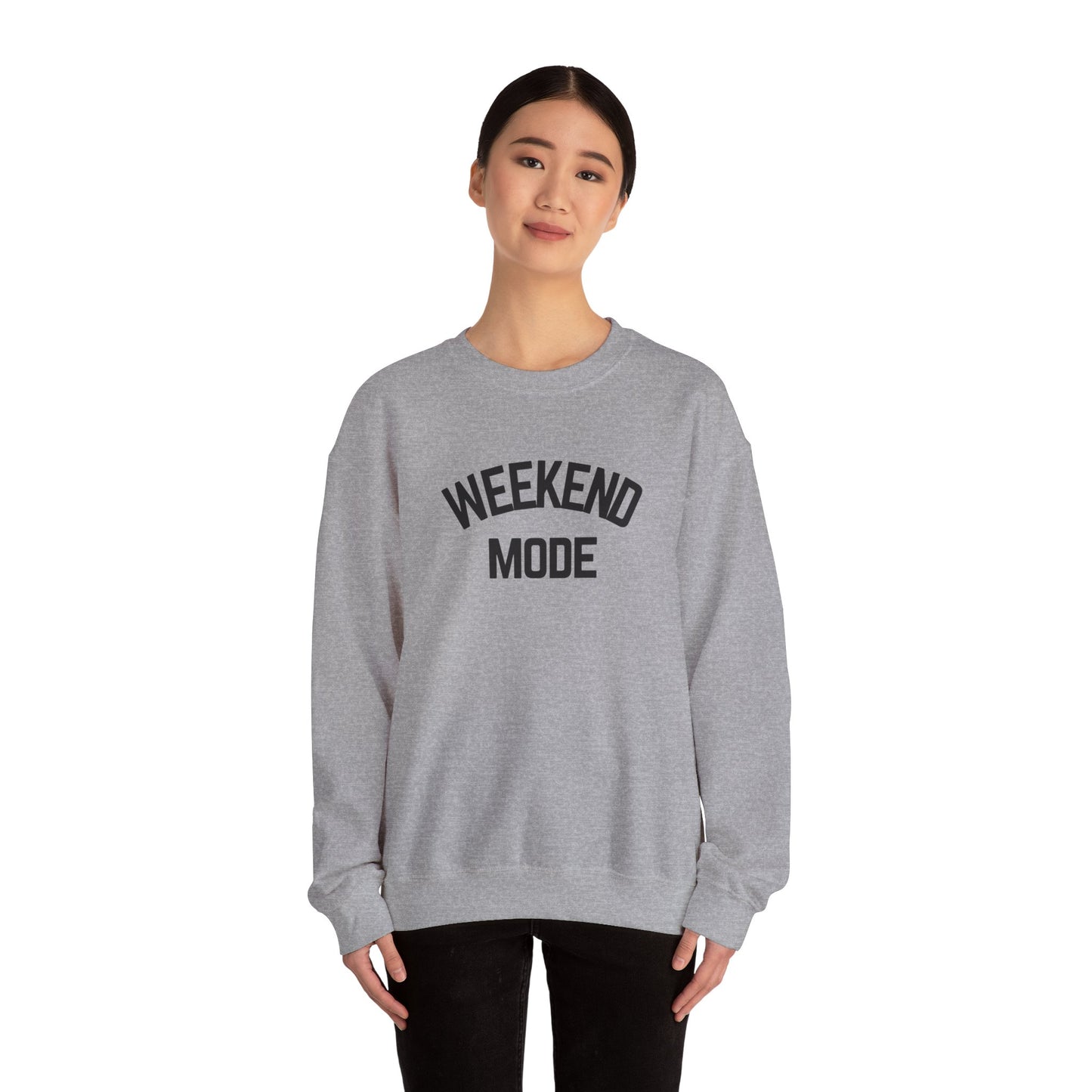 Weekend Mode Crewneck Sweatshirt