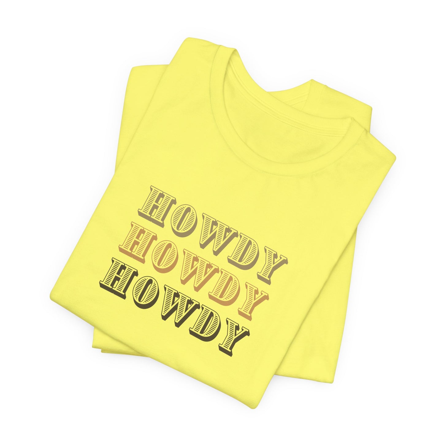 Howdy Western T-Shirt, Unisex