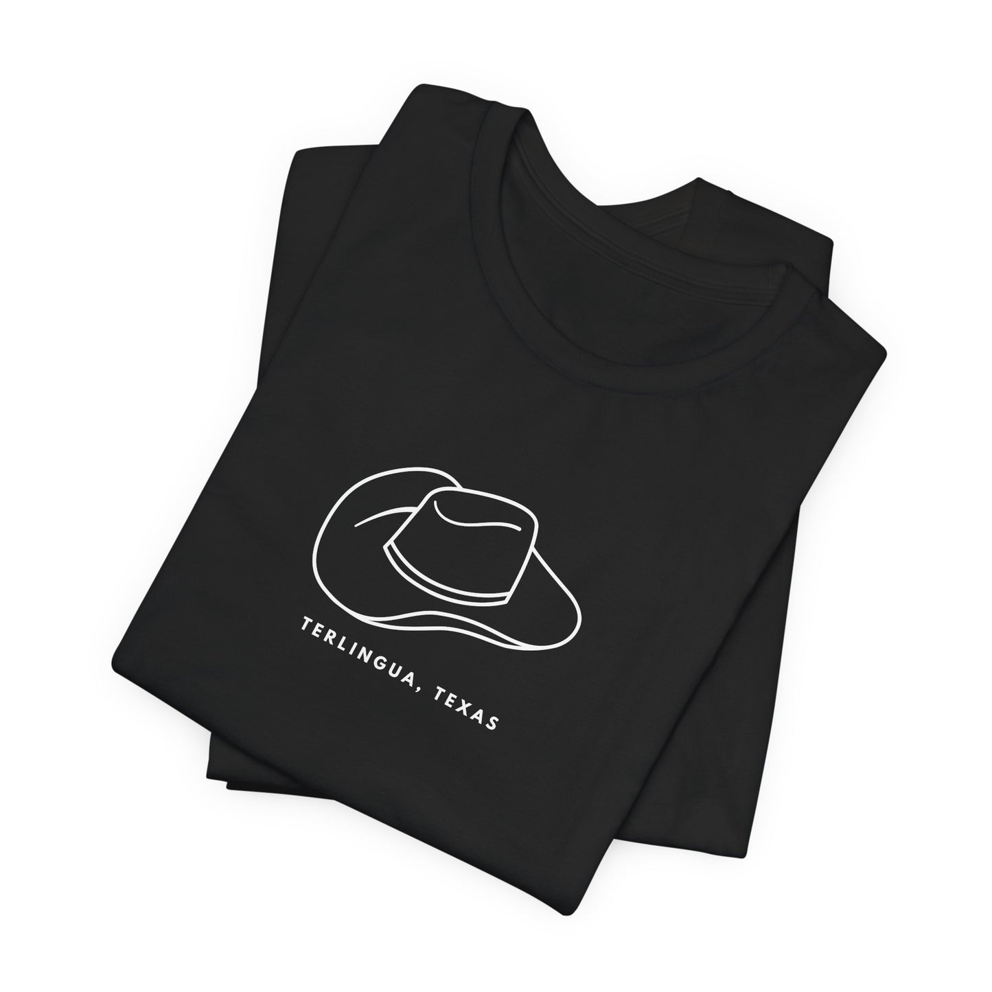 Western Cowboy Hat T-Shirt, Terlingua Texas