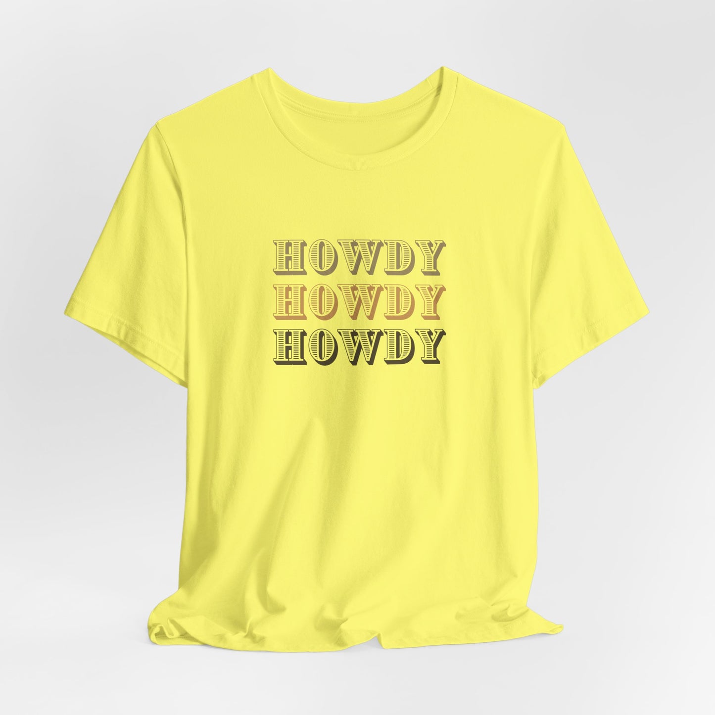 Howdy Western T-Shirt, Unisex