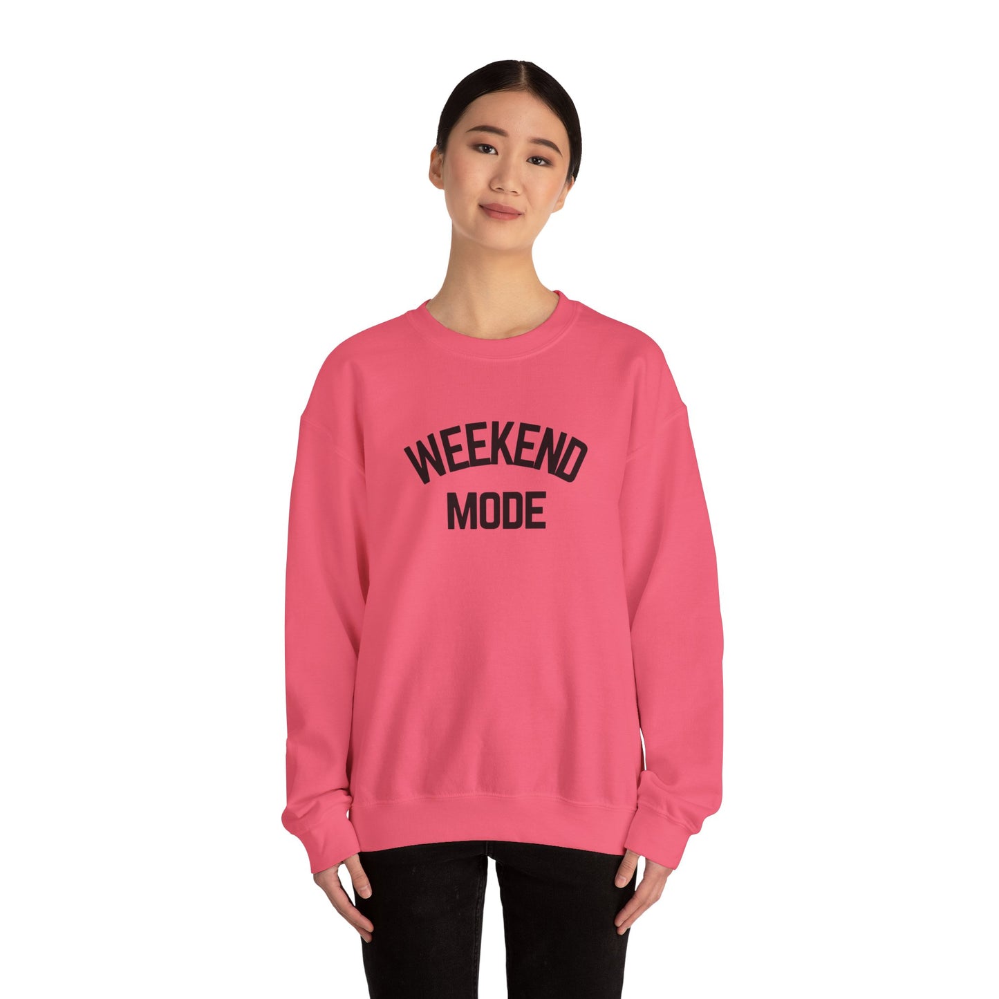 Weekend Mode Crewneck Sweatshirt