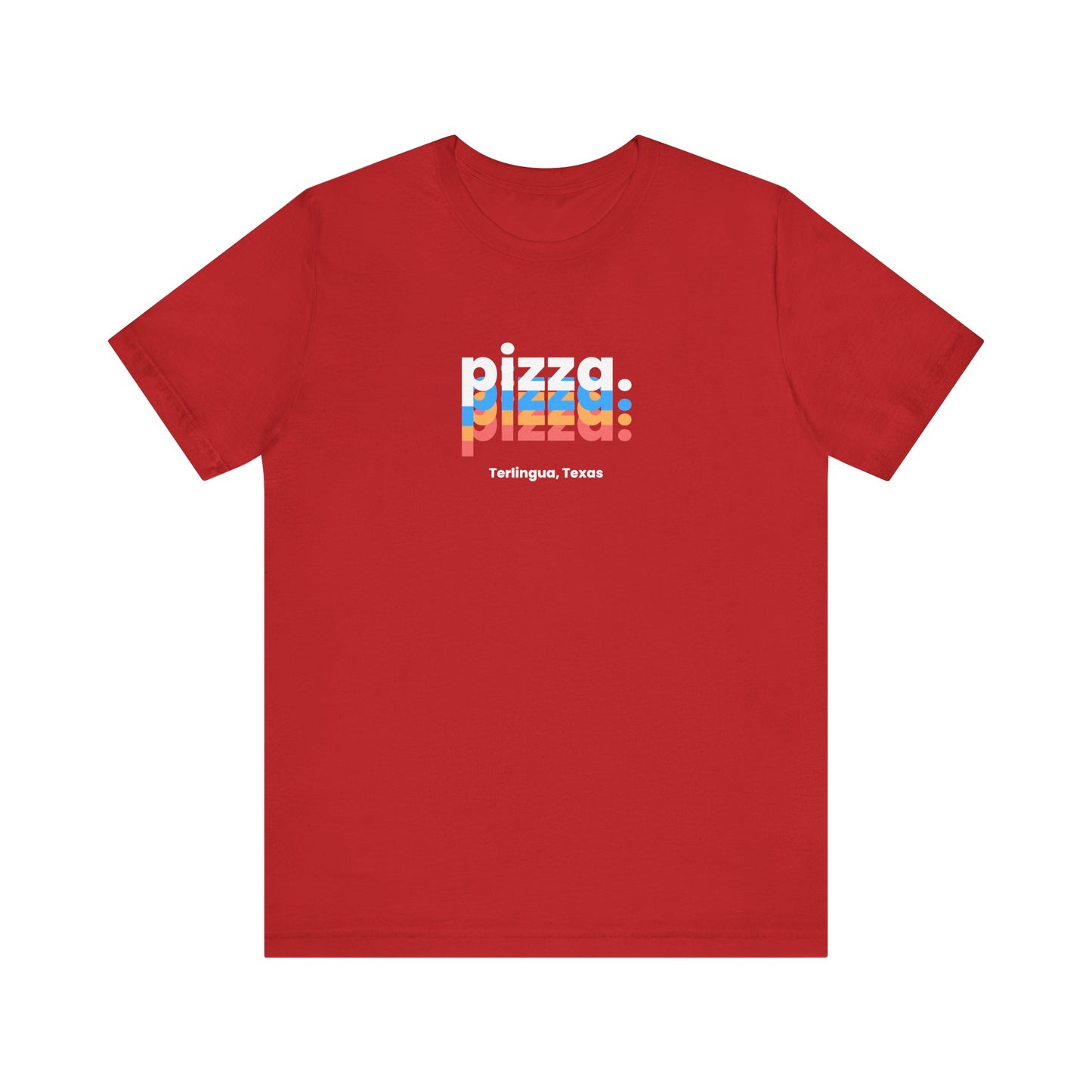 Pizza T-Shirt, Long Draw Pizza