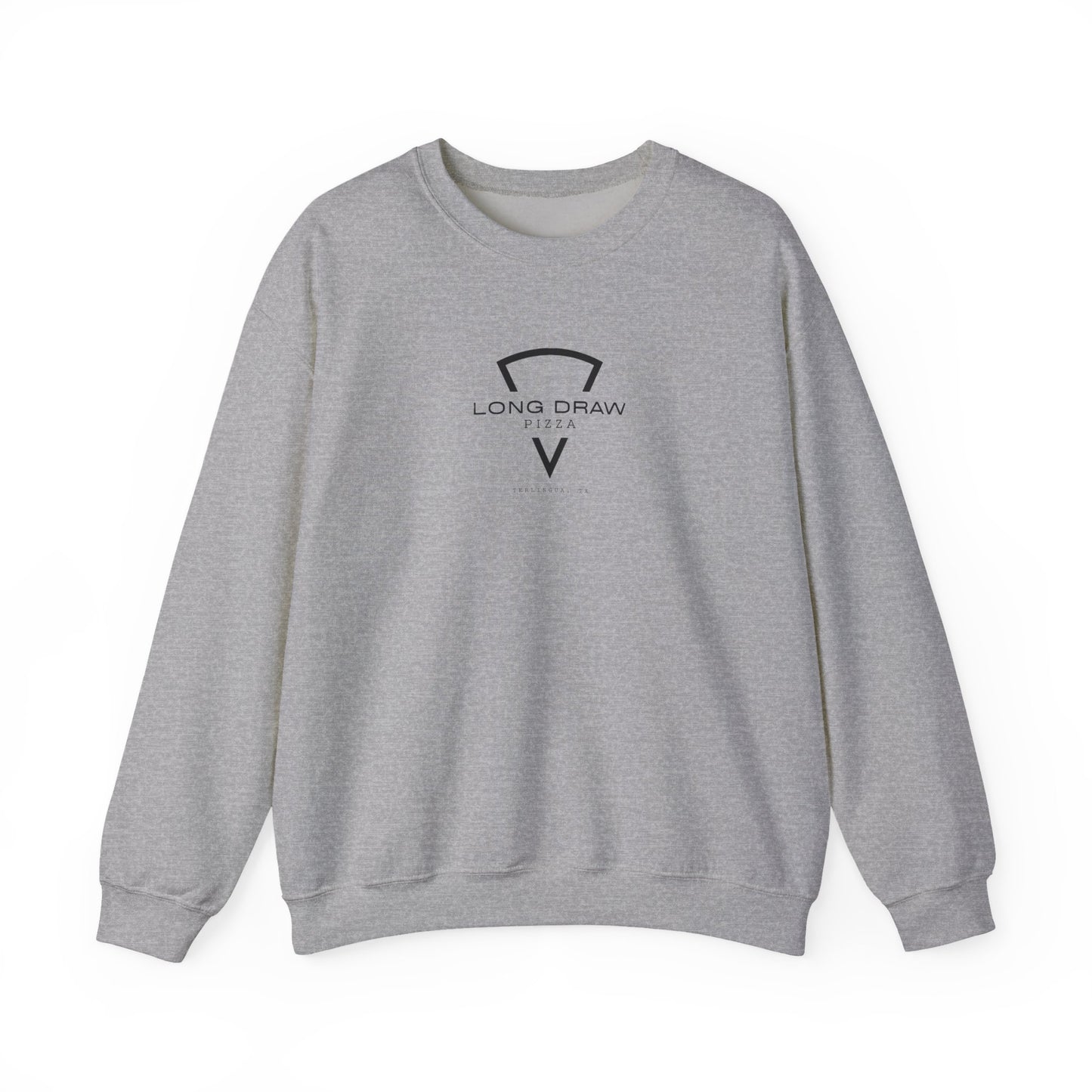 Original Long Draw Pizza Logo Crewneck Sweatshirt