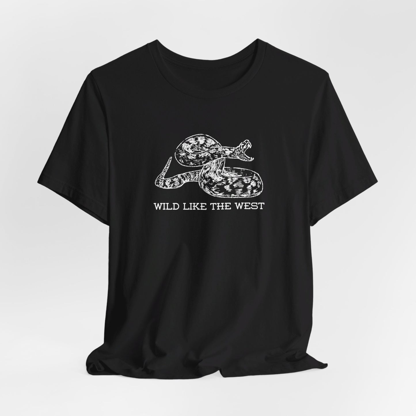 Wild like the West T-Shirt, Terlingua, Unisex, Rattlesnake