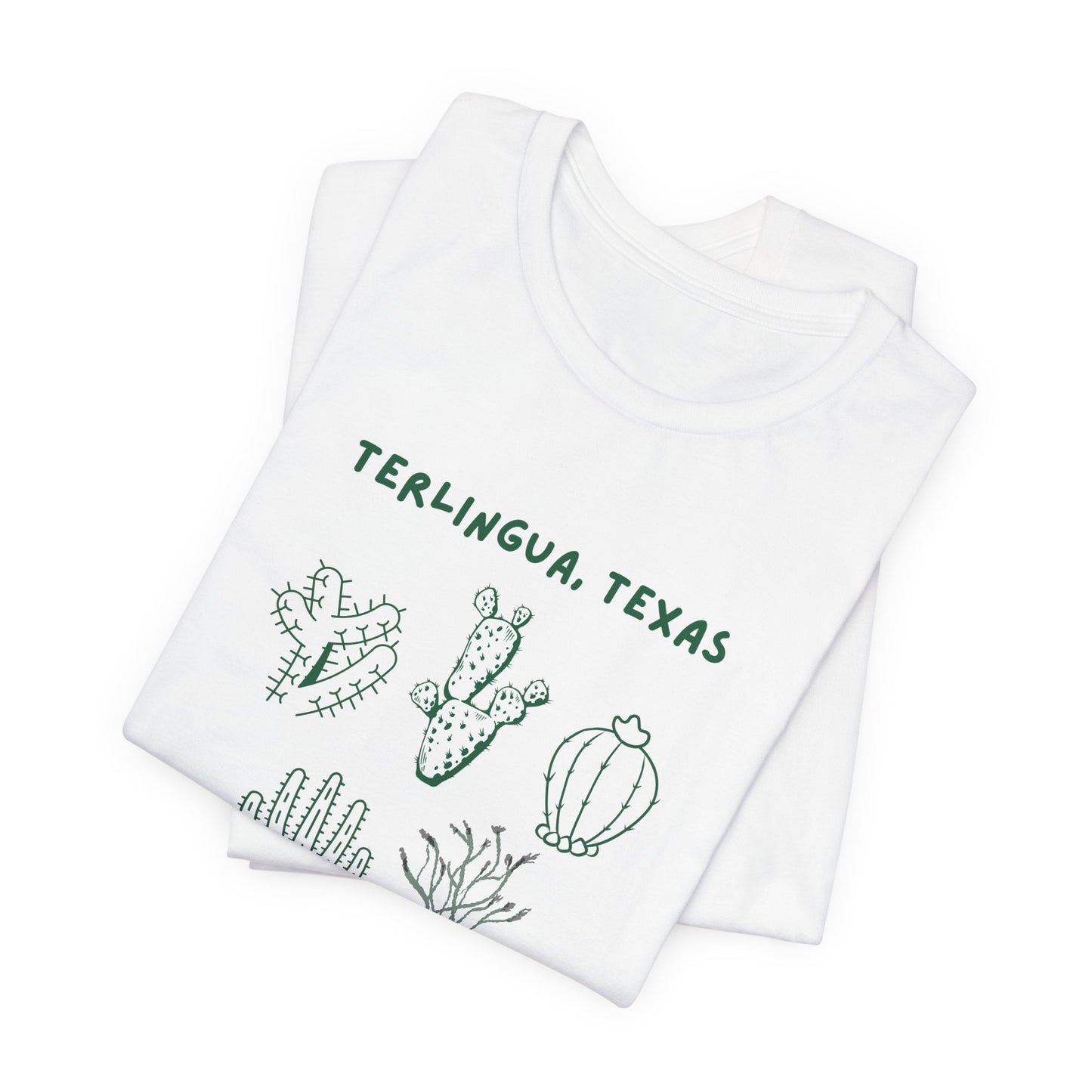 Terlingua, Texas Cactus T-Shirt, Unisex