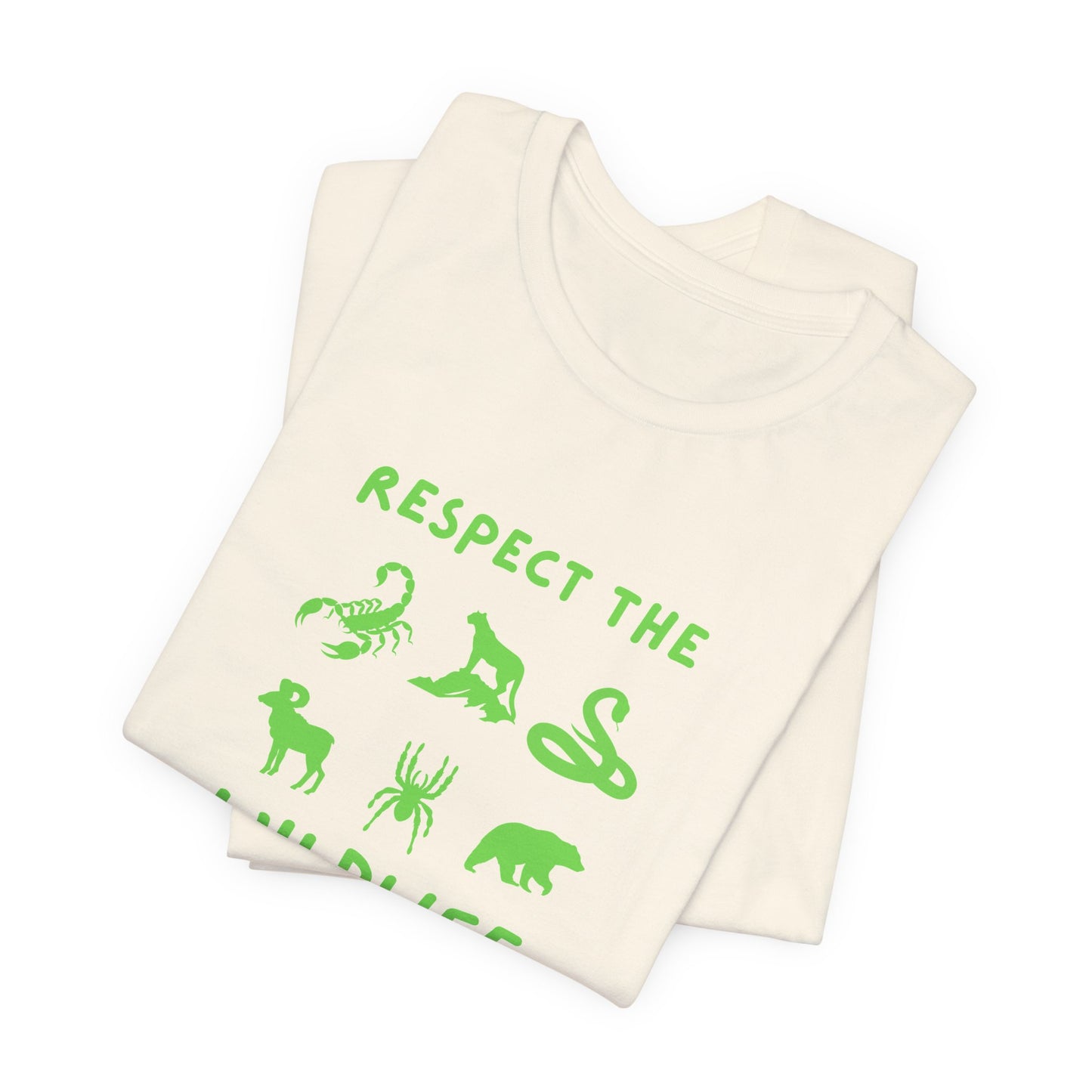 Respect the Wildlife T-Shirt, Unisex,Terlingua