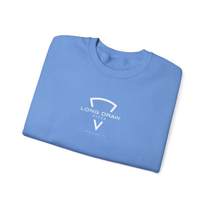 Original Long Draw Pizza Logo Crewneck Sweatshirt