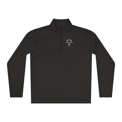 Long Draw Pizza Logo Unisex Quarter-Zip Pullover