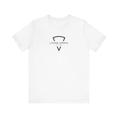 Long Draw Pizza Logo T-Shirt, Unisex