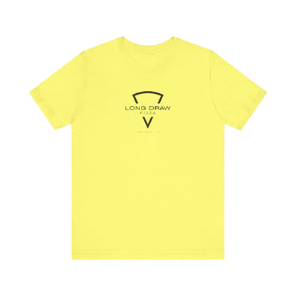 Long Draw Pizza Logo T-Shirt, Unisex