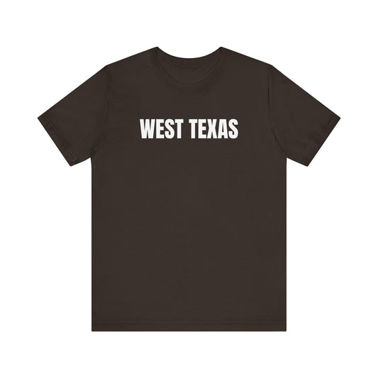 West Texas T-Shirt, Texas T-Shirt, Lone Star State