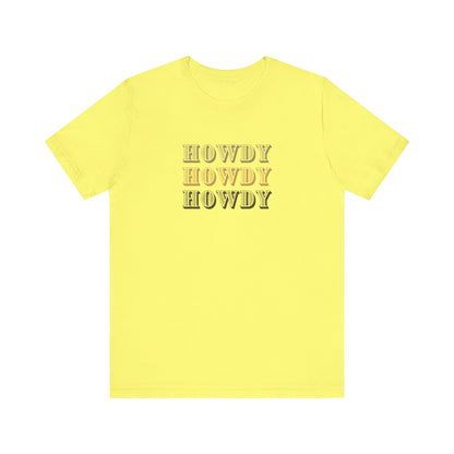 Howdy Western T-Shirt, Unisex