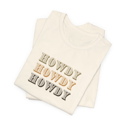 Howdy Western T-Shirt, Unisex