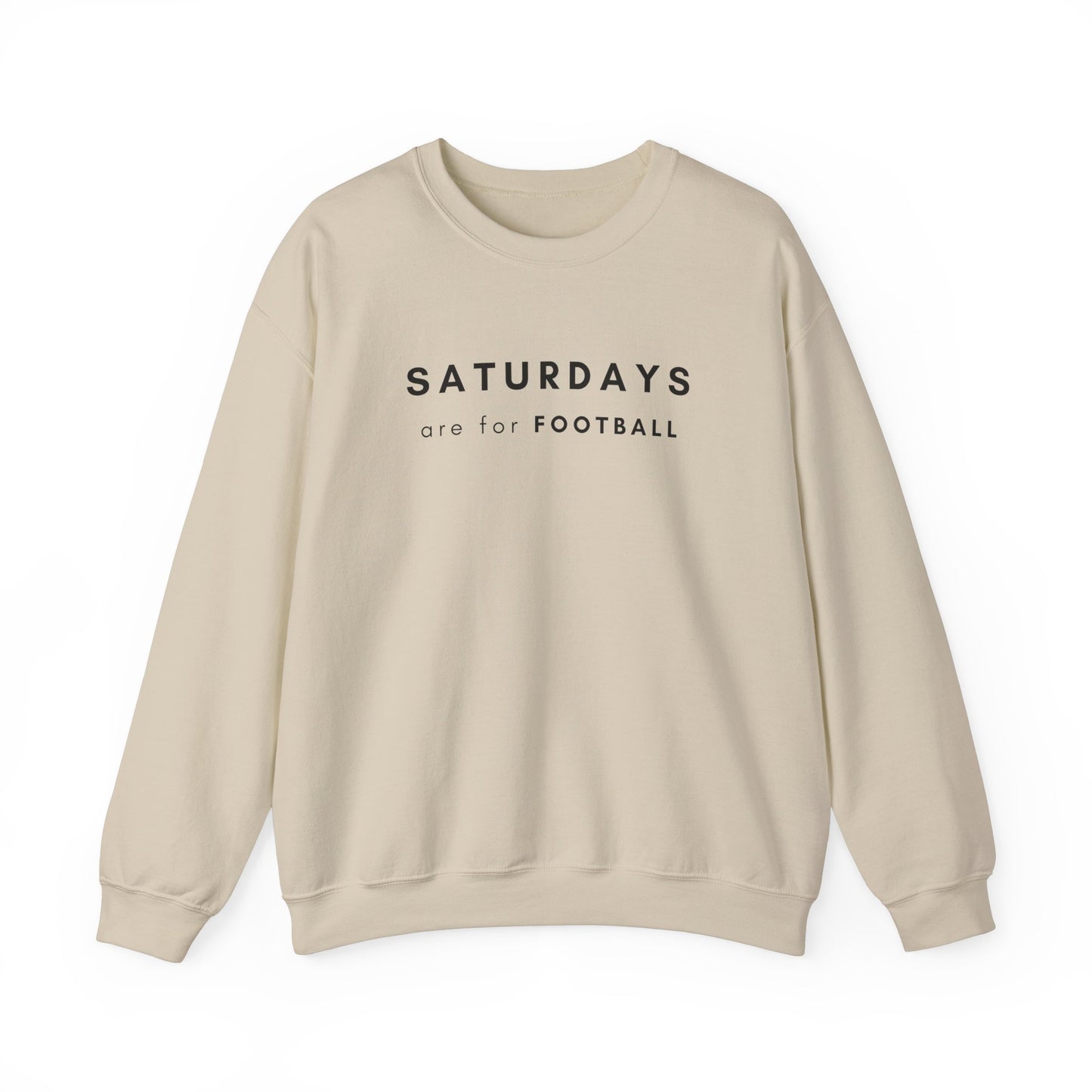 Saturdays are for Football Sweatshirt, Clean Design