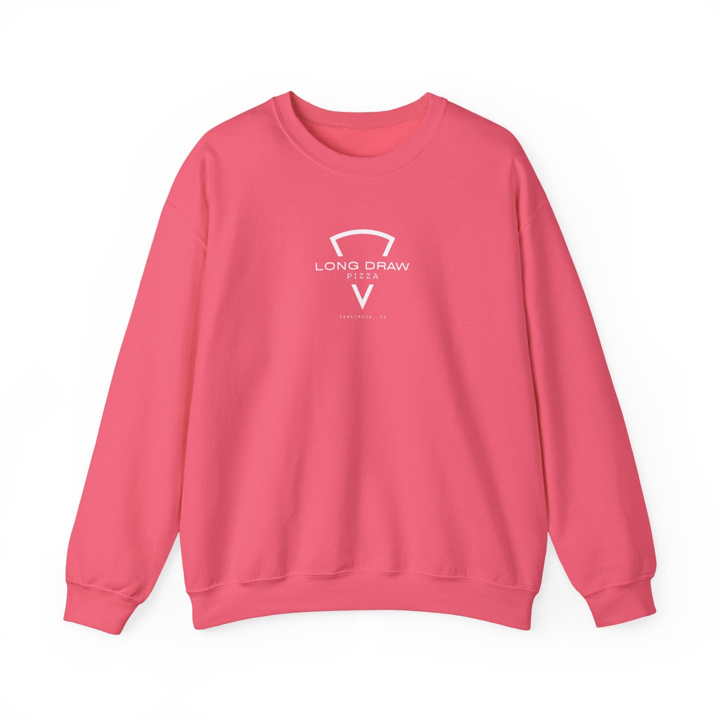 Original Long Draw Pizza Logo Crewneck Sweatshirt