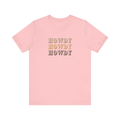 Howdy Western T-Shirt, Unisex