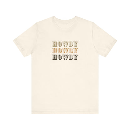 Howdy Western T-Shirt, Unisex