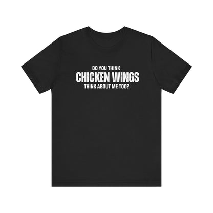 Chicken Wings T-Shirt, Long Draw Pizza