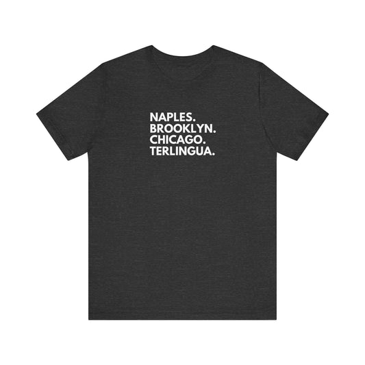 Best Cities for Pizza, Terlingua T-Shirt, Pizza Shirt
