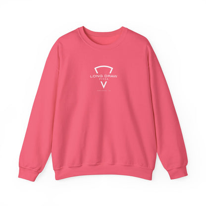 Original Long Draw Pizza Logo Crewneck Sweatshirt