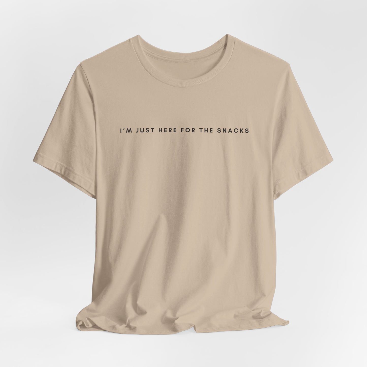 I'm Just Here for the Snacks T-Shirt, Hiking T-Shirt, Unisex