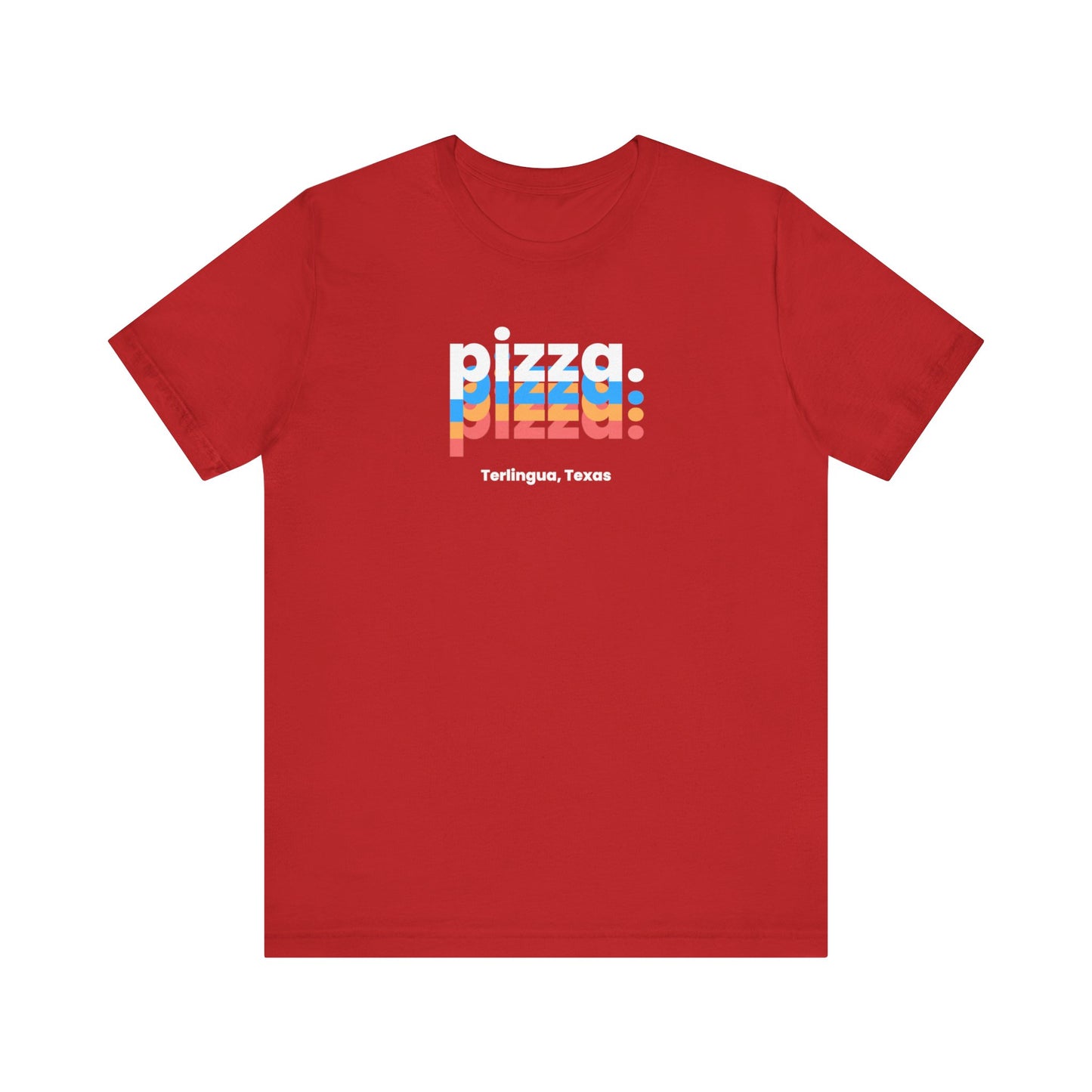 Pizza T-Shirt, Long Draw Pizza