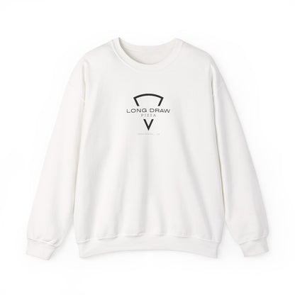 Original Long Draw Pizza Logo Crewneck Sweatshirt