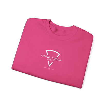 Original Long Draw Pizza Logo Crewneck Sweatshirt