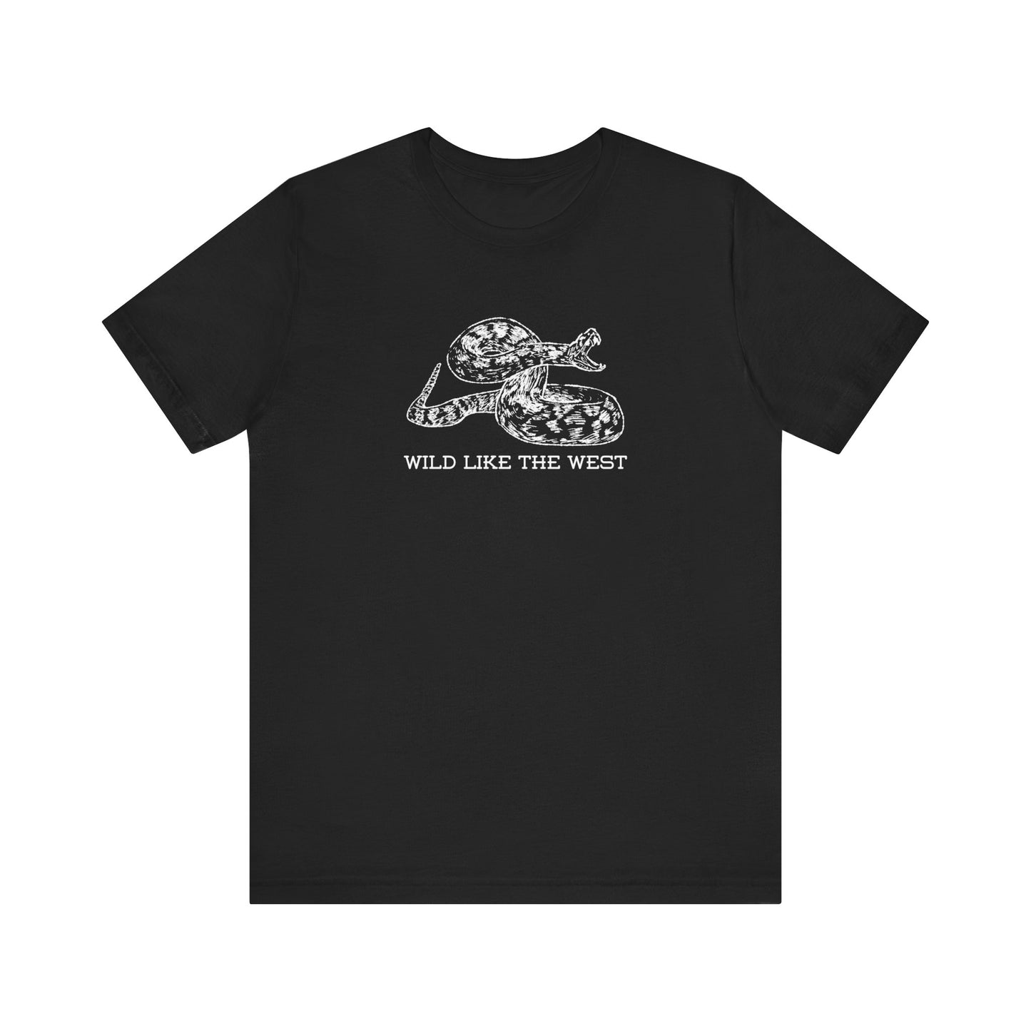 Wild like the West T-Shirt, Terlingua, Unisex, Rattlesnake